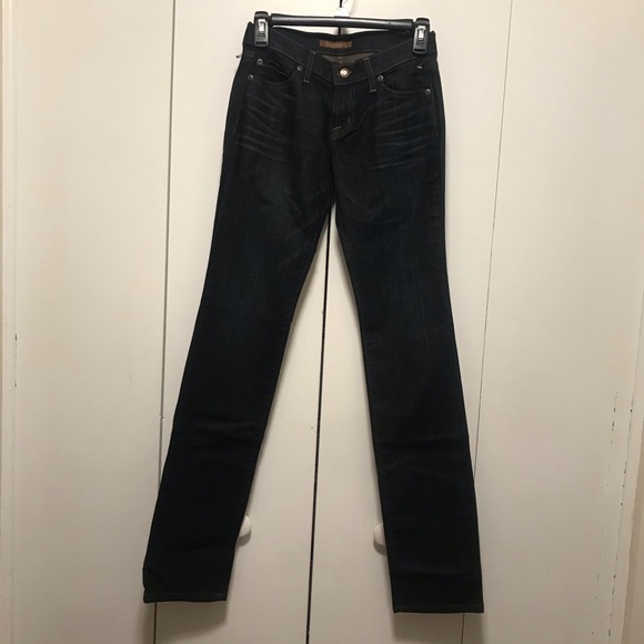 David Kahn Nikki Low Rise Straight Leg Jeans 24 - Picture 4 of 7